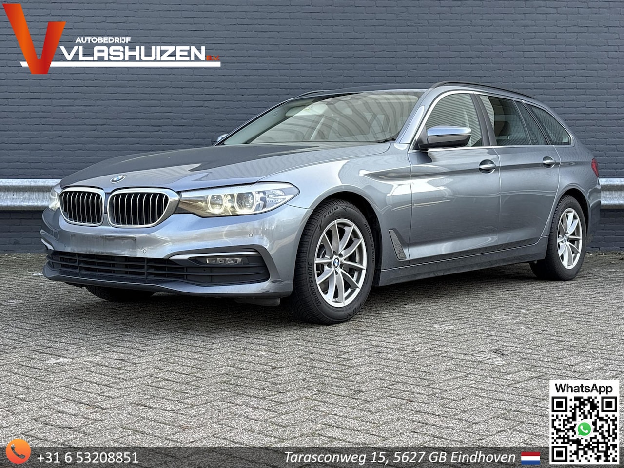 BMW 5-serie Touring - 518d Corporate High Executive | € 13.800,- NETTO! | Automaat | Leder | Navi | PDC | Cruis - AutoWereld.nl