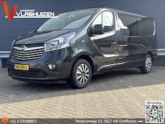 Opel Vivaro - 1.6 CDTI L2H1 DC Sport EcoFlex | € 5.950, - NETTO | Leder | Bijrijdersbank | Airco | Cruis