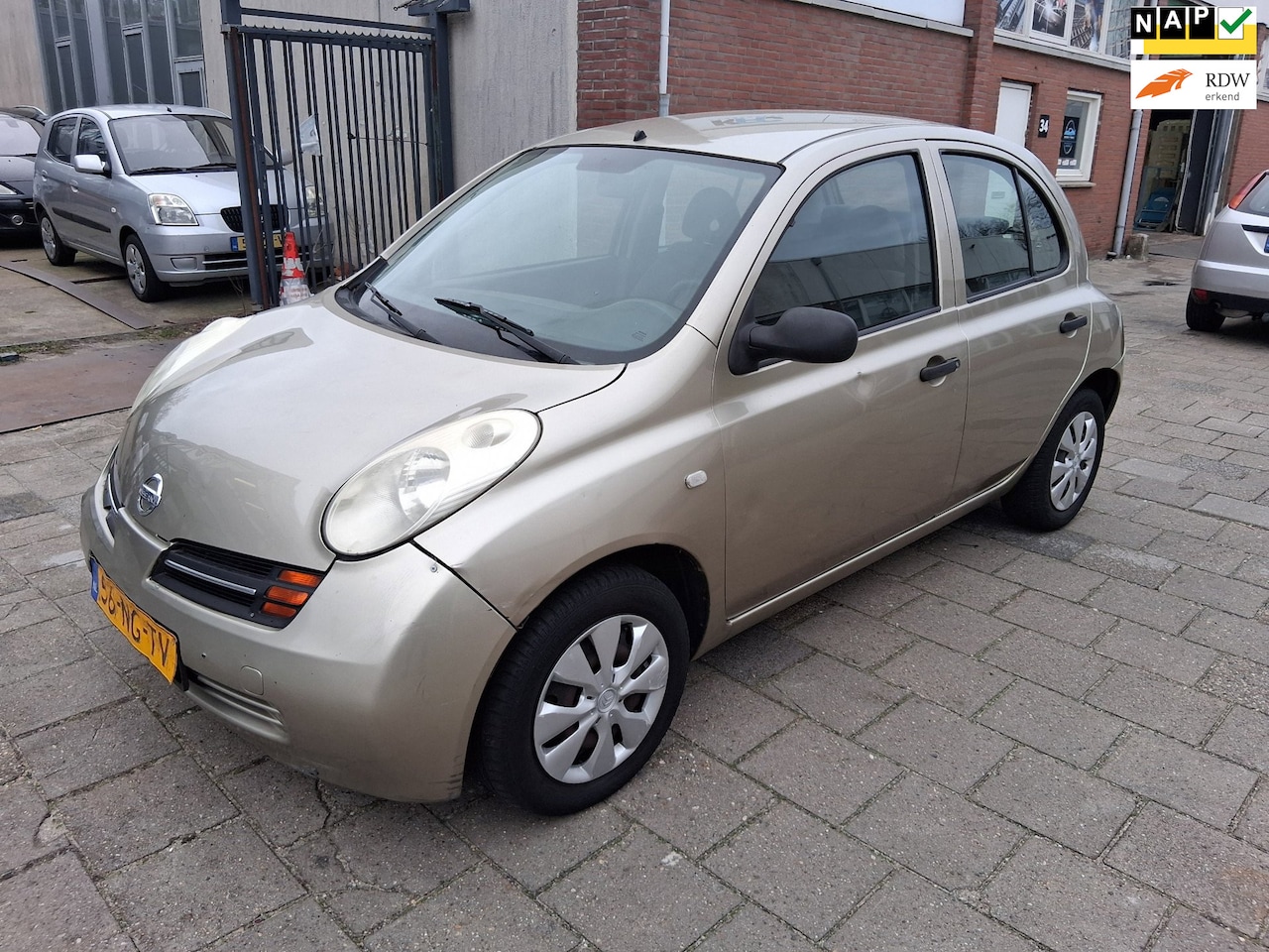 Nissan Micra - 1.2 Visia Nap Apk Automaat !! - AutoWereld.nl