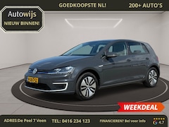 Volkswagen e-Golf - E-DITION|Carplay|PDC|Adaptief Cruise|Navi