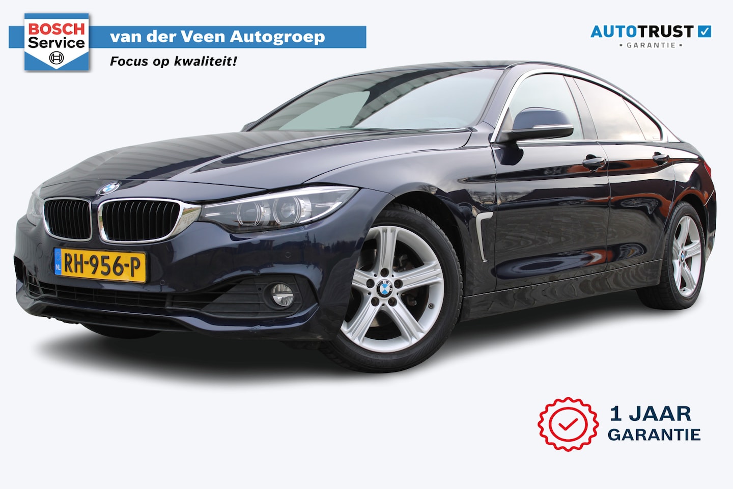 BMW 4-serie Gran Coupé - 418i High Executive | Incl. 12 maanden garantie | Cruise control | Climate control | Stoel - AutoWereld.nl