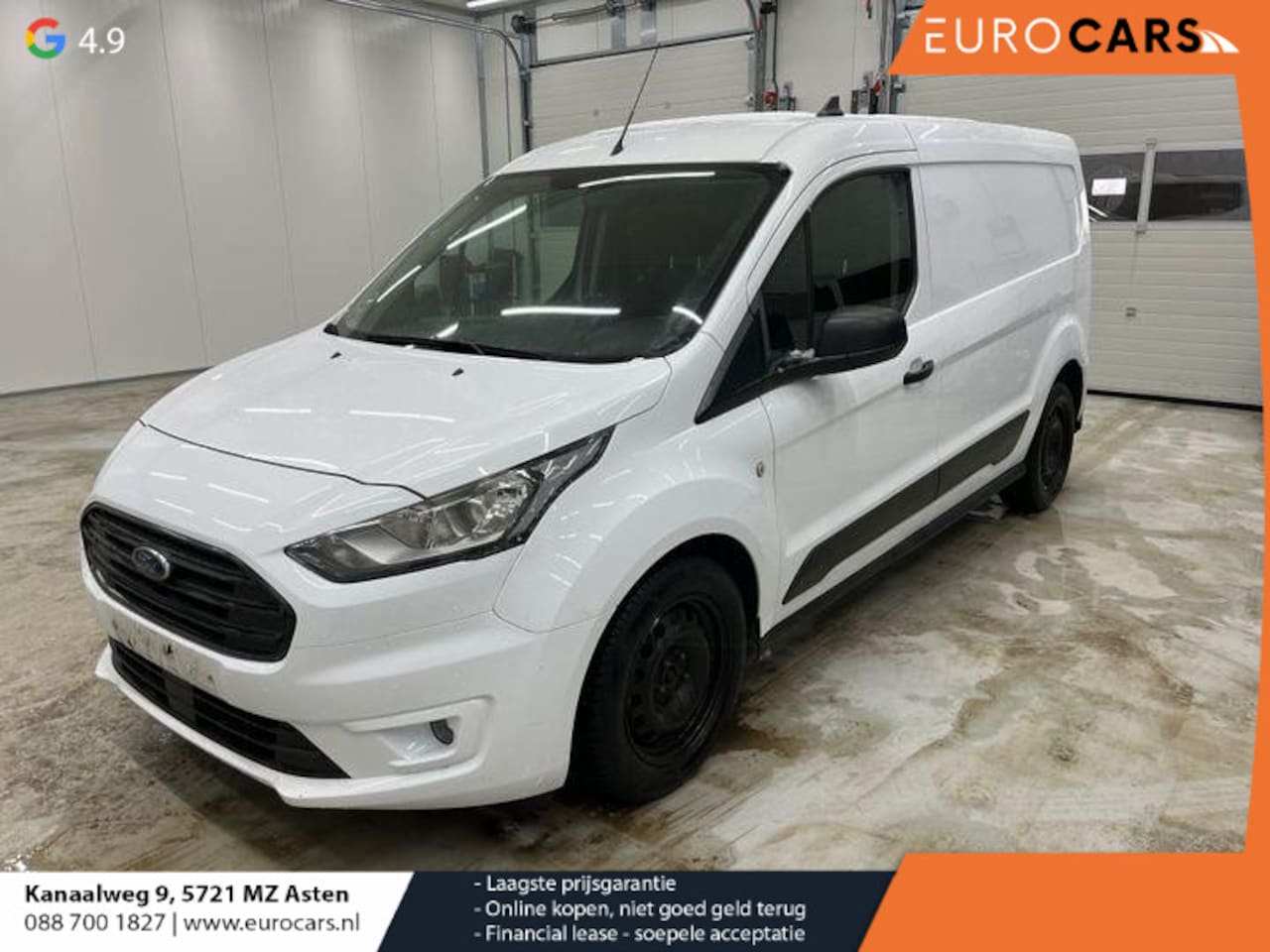 Ford Transit Connect - 1.5 EcoBlue L2 Trend Airco Radio Cruise Control Parkeersensoren Achterklep - AutoWereld.nl
