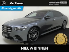 Mercedes-Benz S-klasse - 580 e Lang AMG Line /Panoramadak /HUD /Burmester 3D /Rijassistentiepakket /Achterasbesturi
