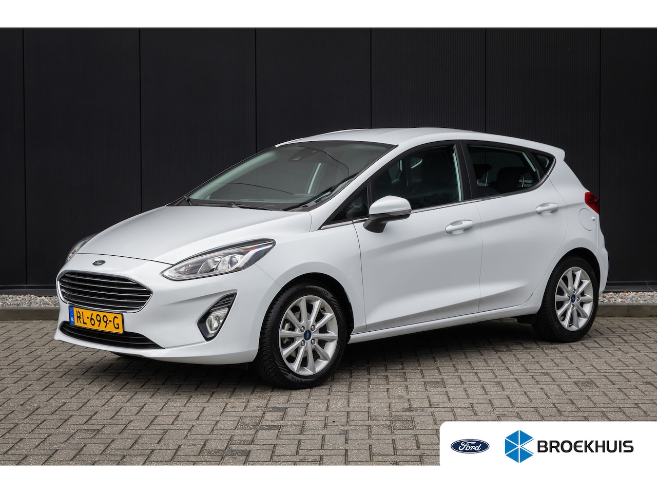 Ford Fiesta - 1.0 EcoBoost Titanium | 100% dealer onderhouden | Navigatie incl. bluetooth | Cruise contr - AutoWereld.nl
