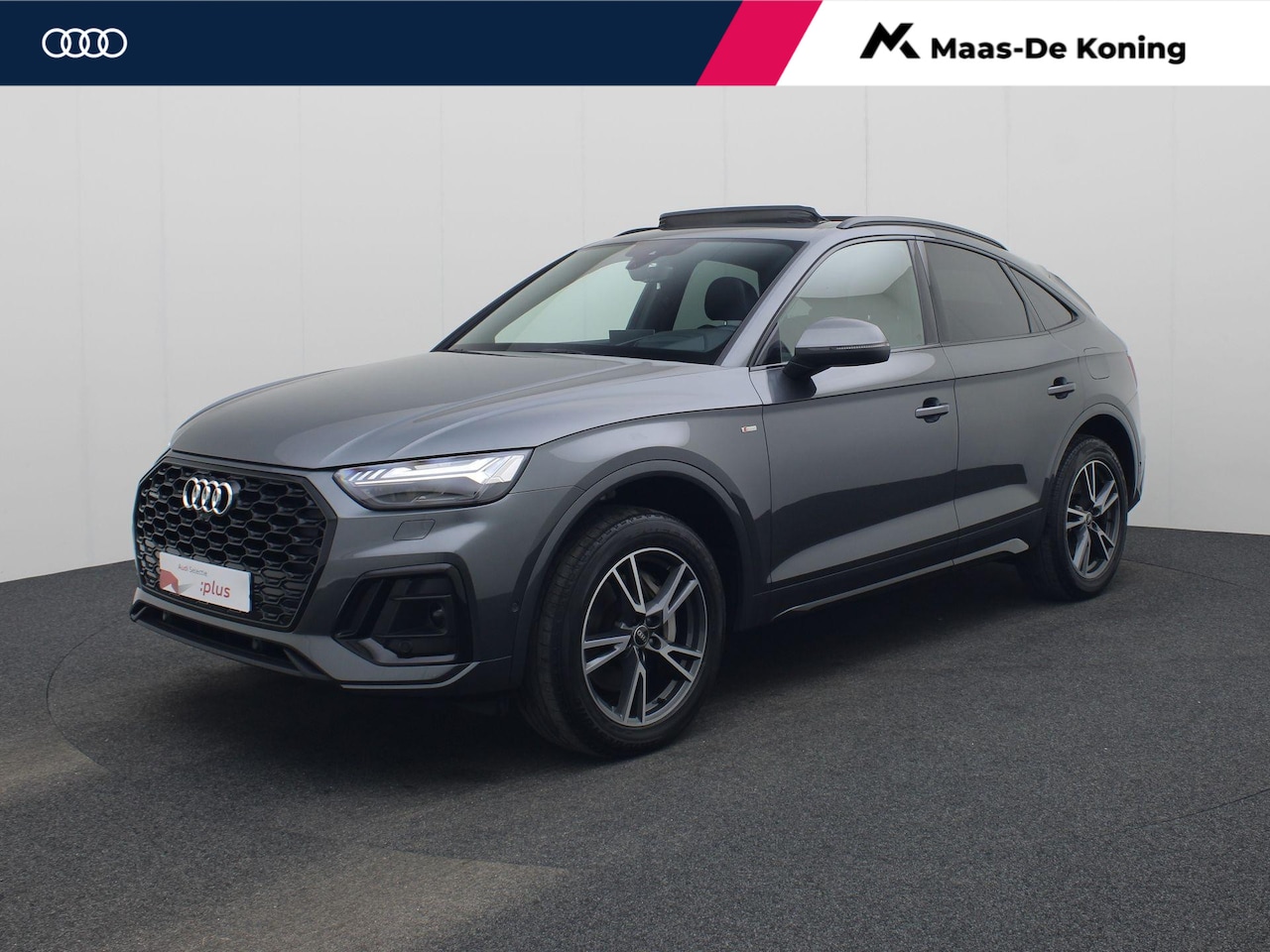 Audi Q5 Sportback - 50 TFSIe 220kW/299PK S Line · Panorama dak · Trekhaak · 360°Camera · Head Up display - AutoWereld.nl
