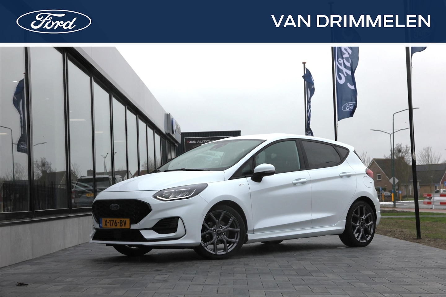 Ford Fiesta - 1.0 EcoBoost Hybrid 125pk ST-Line X | Winterpack | Dealer onderhouden - AutoWereld.nl