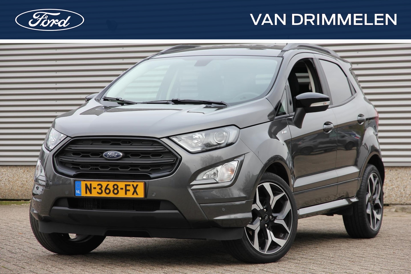 Ford EcoSport - 1.0 EcoBoost 125pk ST-Line Black 'Magnetic Grey' | Camera | Privacy Glass | Rijklaar! - AutoWereld.nl