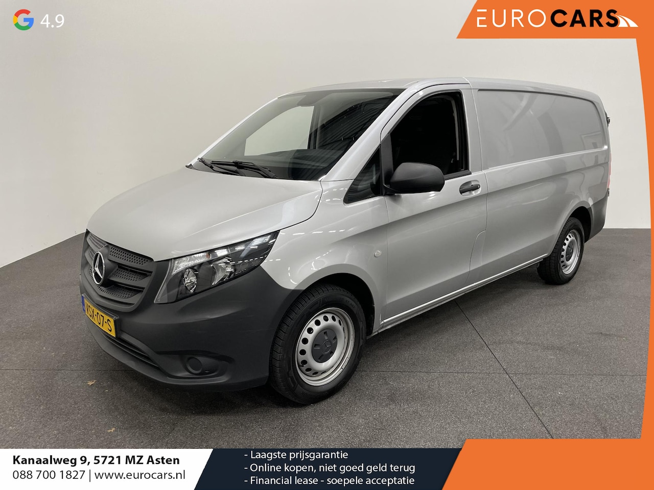 Mercedes-Benz Vito - 114 CDI Lang Automaat Airco Cruise control Apple Carplay/ Android Auto - AutoWereld.nl