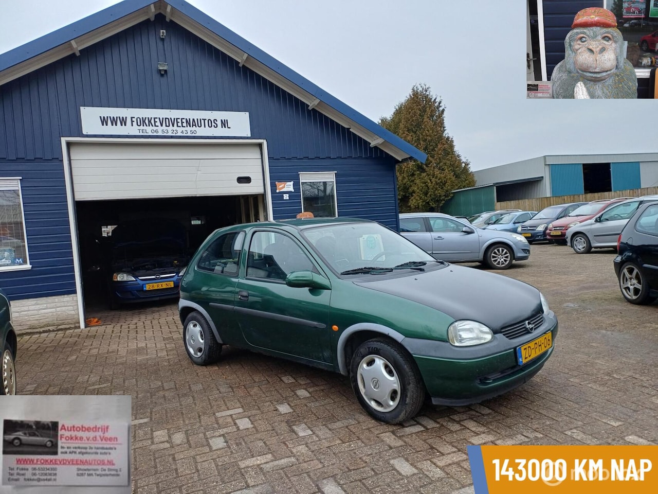 Opel Corsa - 1.2i-16V Eco 143000 Km Garantie, alle inruil mog - AutoWereld.nl