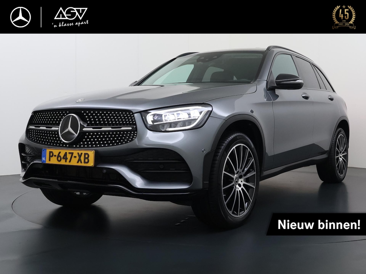 Mercedes-Benz GLC-klasse - 300e 4MATIC Business Solution AMG wegklapbare trekhaak, 20 Inch Multispaaks velgen - AutoWereld.nl