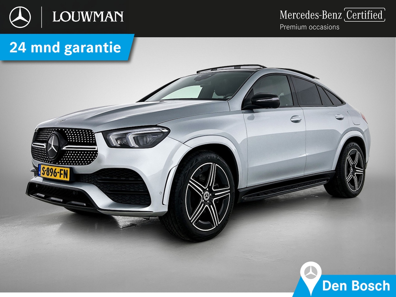 Mercedes-Benz GLE-Klasse - 350 e 4MATIC Premium | Burmester | Multibeam LED | Headup Display | 360° Camera | Inclusi - AutoWereld.nl