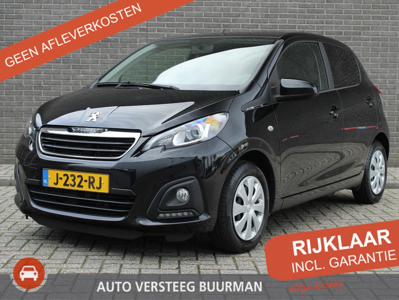Peugeot 108 - 1.0 e-VTi Active Airco, Elektr. Ramen voor, Bluetooth telefoonvoorbereiding, TomTom Naviga - AutoWereld.nl