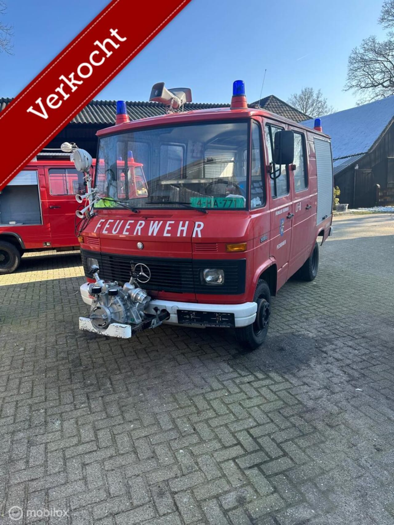 Mercedes-Benz 500-serie - 508 hoog diesel 1983 brandweer camper 16669 km - AutoWereld.nl