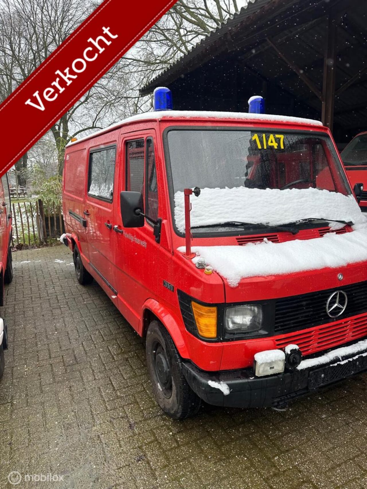 Mercedes-Benz 310 - benzine lang brandweer mrb vrij camper basis - AutoWereld.nl