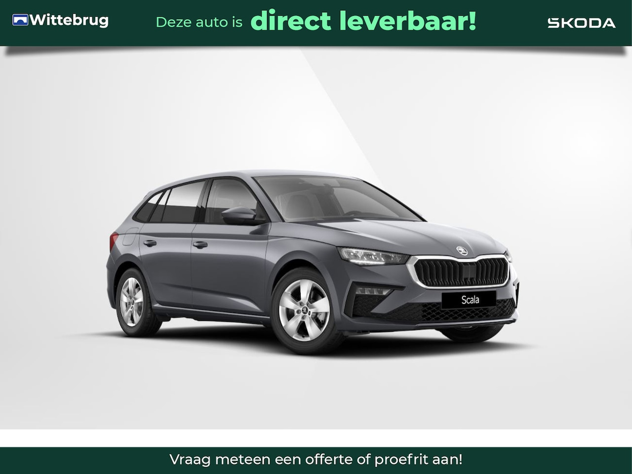 Skoda Scala - 1.0 TSI Selection / Metallic lak / Image pakket - AutoWereld.nl