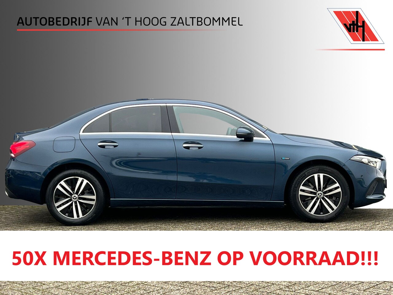 Mercedes-Benz A-klasse - 250e AUT8 Premium LEDER SFEER KEY-LESS GO MULTIBEAM 360-CAMERA TREKHAAK - AutoWereld.nl