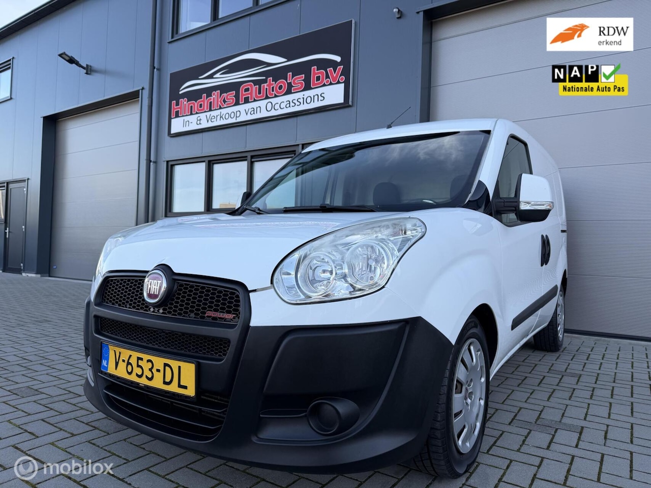 Fiat Doblò - 2.0 *DUBBELE SCHUIFDEUR* HEFDAK IN LAADRUIMTE* - AutoWereld.nl