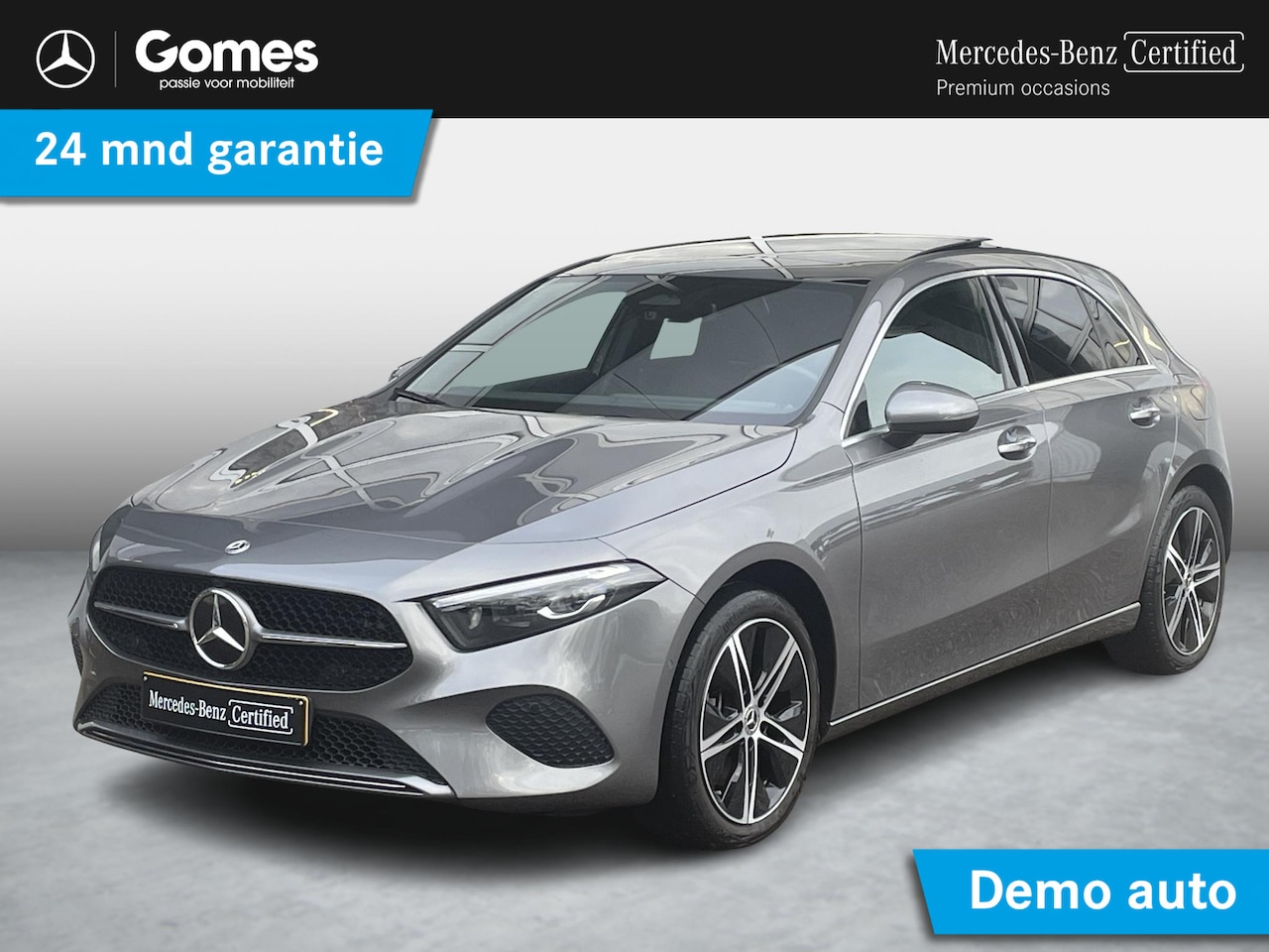 Mercedes-Benz A-klasse - 250 e Luxury Line | Panoramadak | Achteruitrijcamera | Stoelverwarming | Dodehoekassistent - AutoWereld.nl