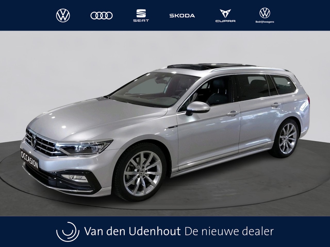 Volkswagen Passat Variant - 1.5 TSI R-Line Business | Leder | Panoramadak | Trekhaak | - AutoWereld.nl