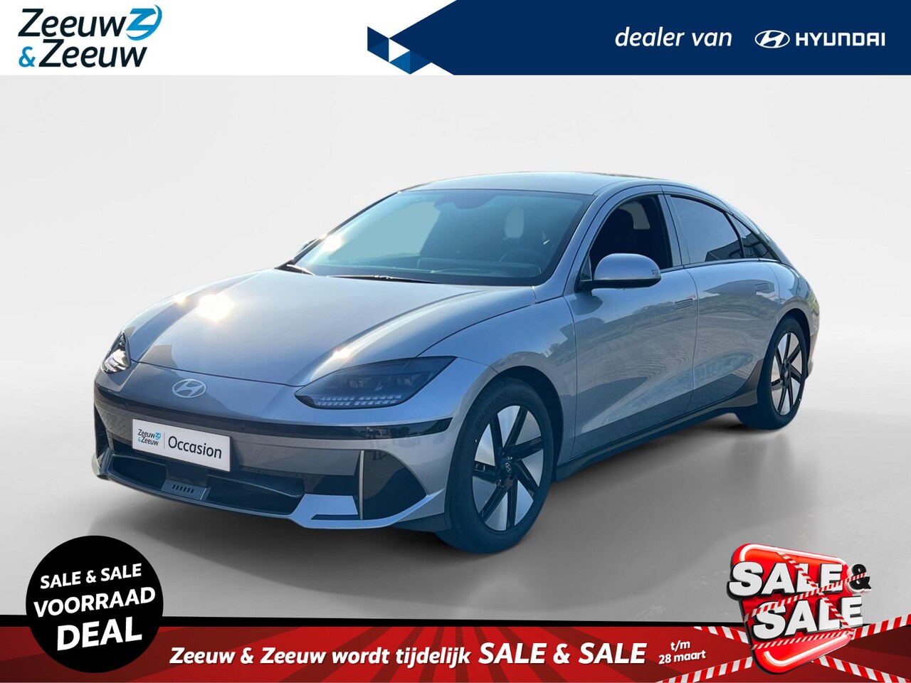 Hyundai IONIQ 6 - Connect 77.4 kWh | GRAVITY GOLD! | RUIM € 20.000,- KORTING! - AutoWereld.nl