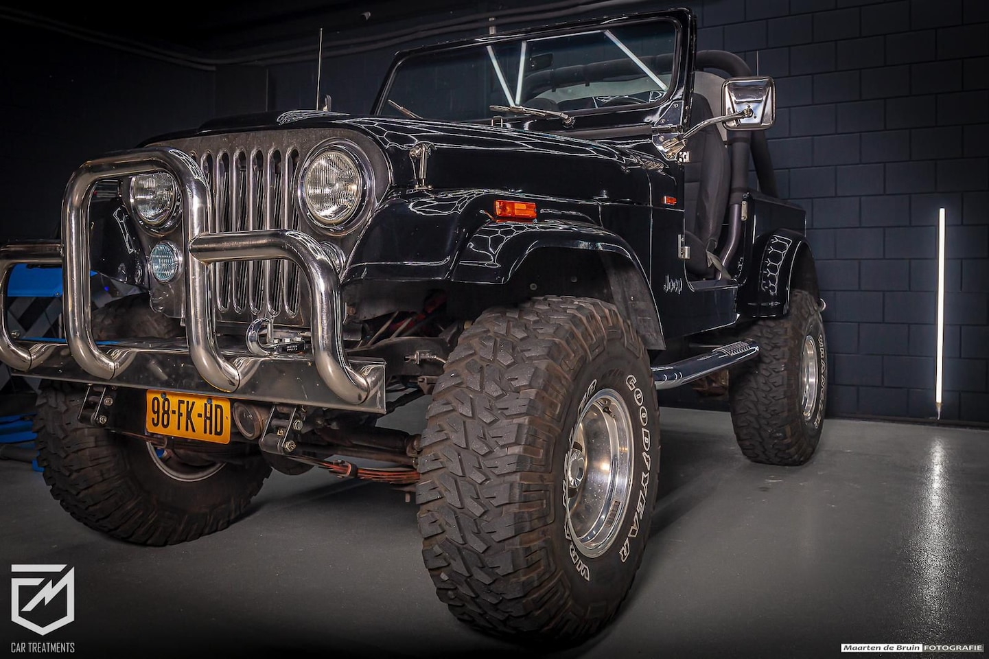 Jeep 4x4 CJ - 5.0 V8 CJ-7 Jeep is Automaat Quadratrac AMC 360 5.9 liter - AutoWereld.nl