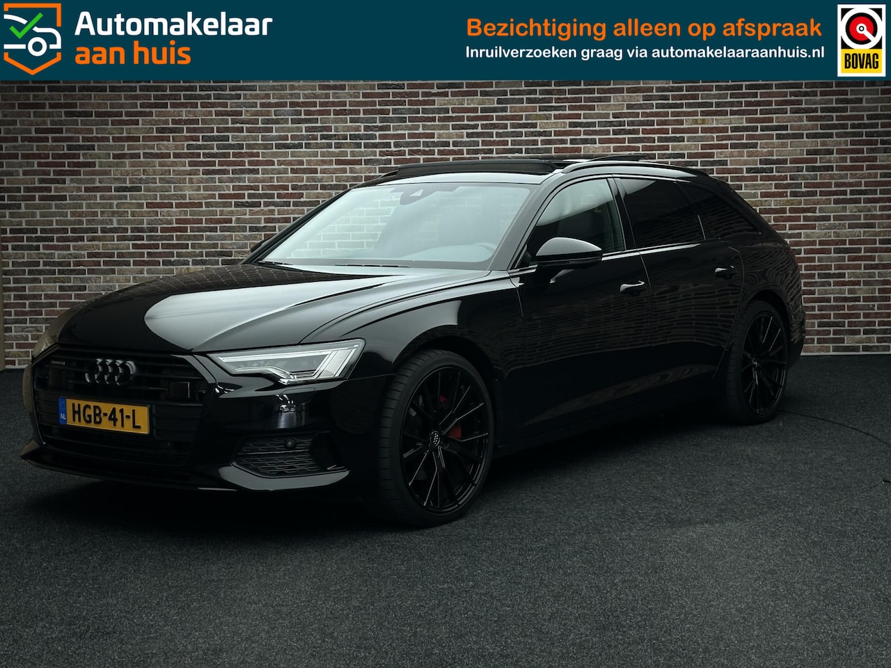Audi A6 Avant - 45 TFSI quattro Sport S-line | Dak| Trekhaak| Adaptive cruise| incl. Garantie  << TIJDELIJ - AutoWereld.nl