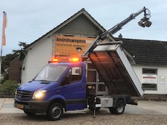 Mercedes-Benz Sprinter - 516 CDI Kipper Kraan Hiab Knijper