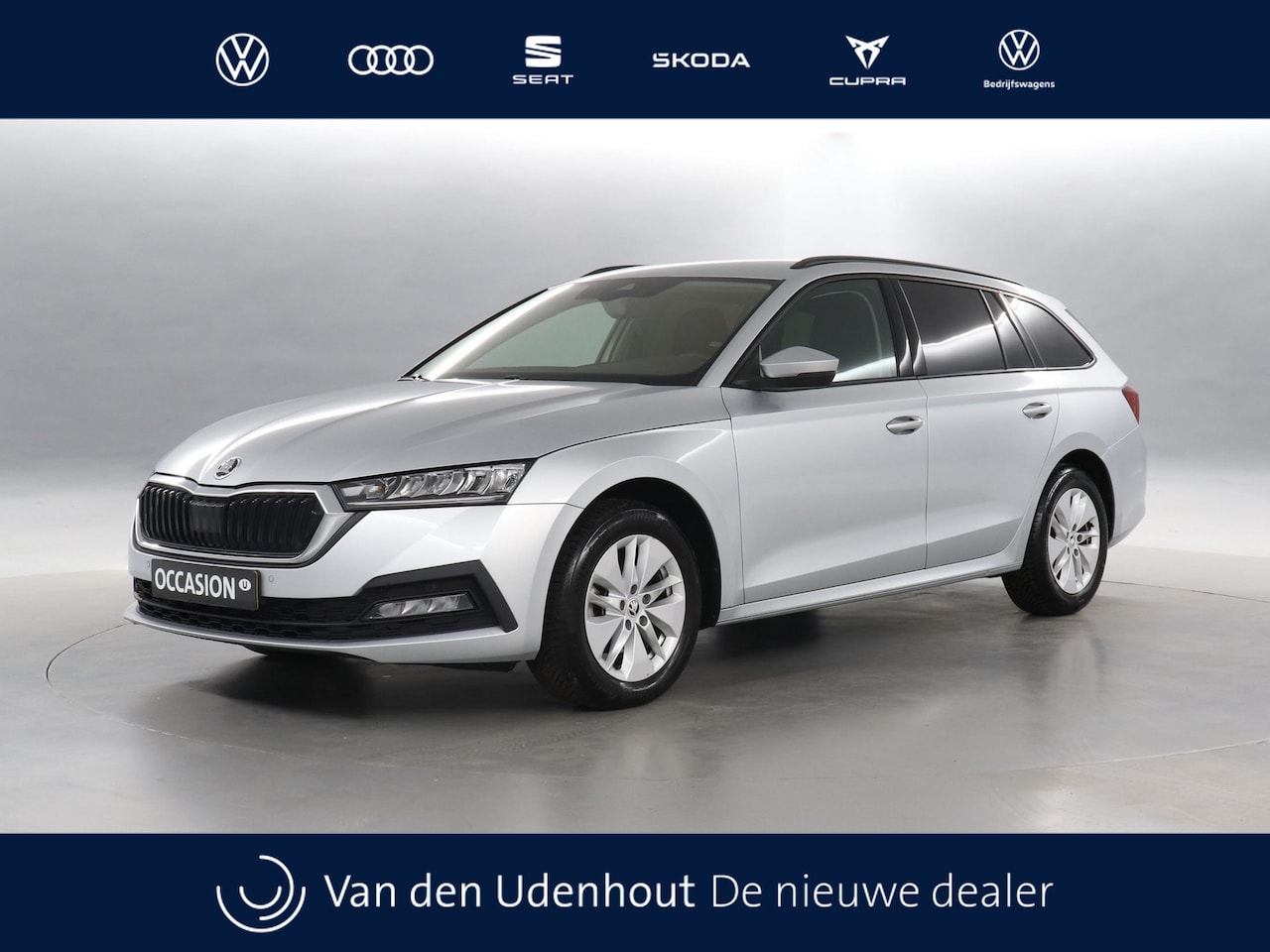 Skoda Octavia Combi - 1.5 e-TSI 150pk Business Edition / Navigatie / Stoel+Stuurverwarming / Elek. achterklep - AutoWereld.nl