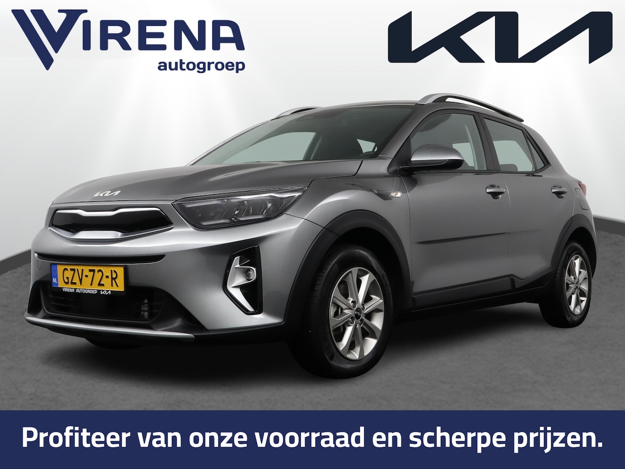Kia Stonic - 1.0 T-GDi MHEV DynamicLine - Apple Carplay/ Android Auto - Cruise Control - Airco - Achter - AutoWereld.nl