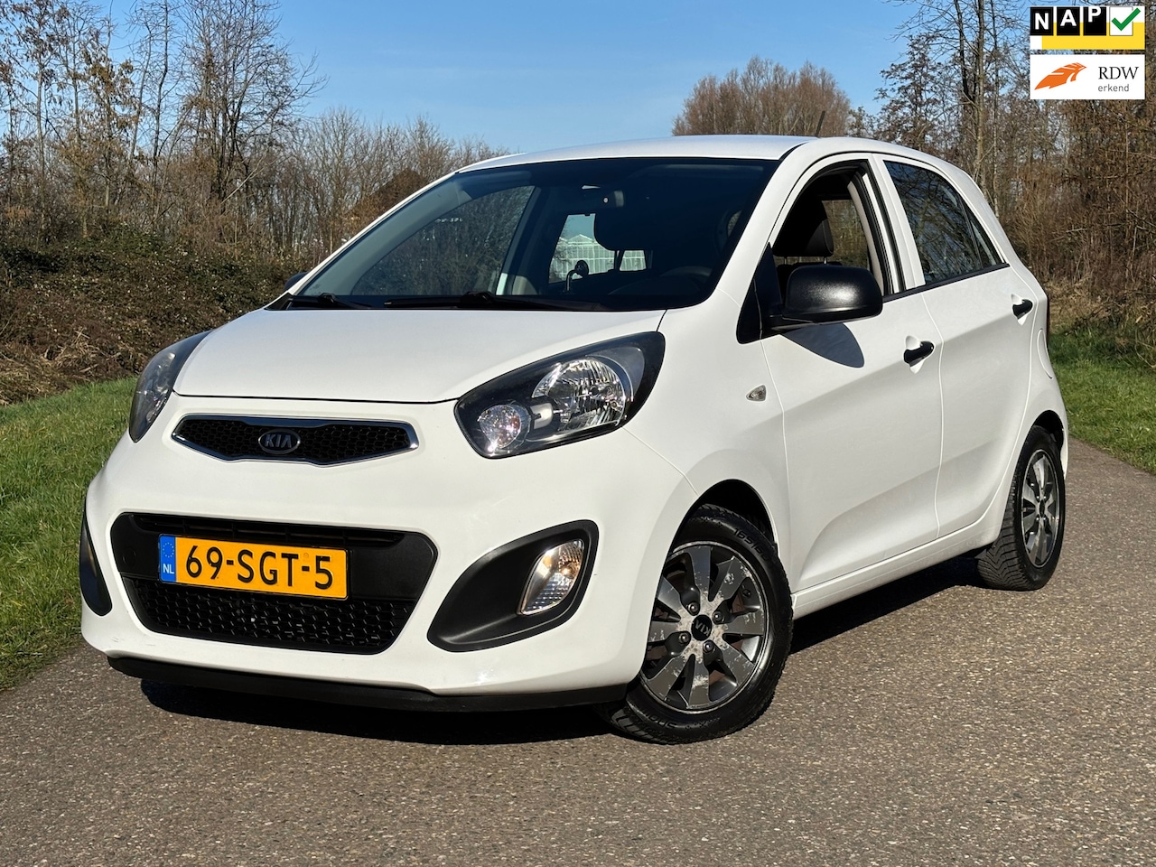 Kia Picanto - 1.2 CVVT Comfort Pack/Airco/Boekjes - AutoWereld.nl