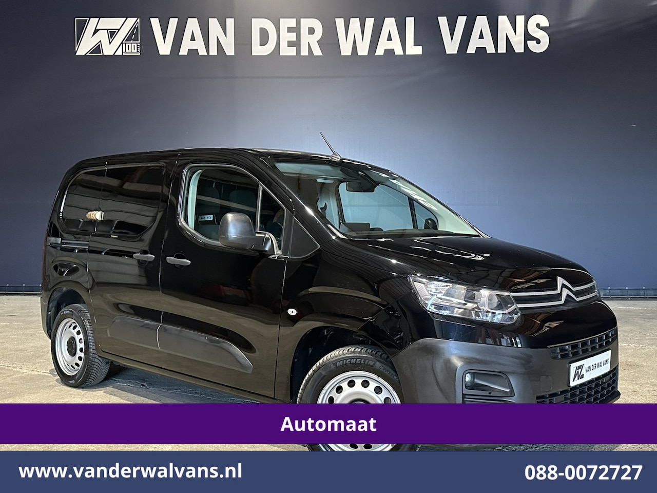 Citroën Berlingo - 1.5 BlueHDI 131pk Automaat L1H1 Euro6 Airco | 3-Zits | Navigatie | Apple Carplay Android A - AutoWereld.nl