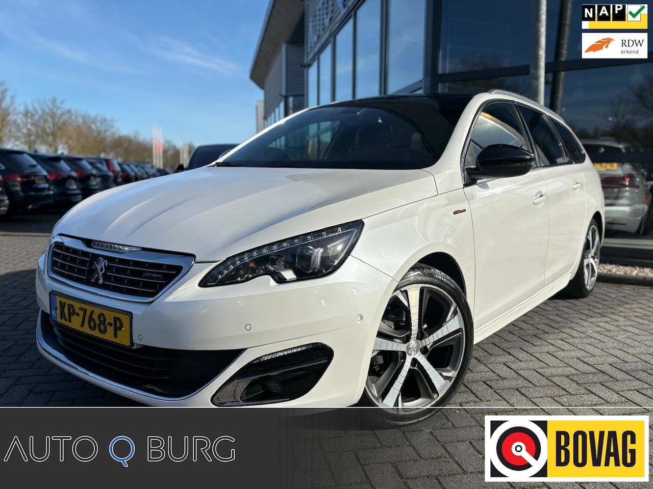 Peugeot 308 SW - 1.2 PureTech GT-line | Panorama | Keyless | Camera | Navi | Cruise | D-riem vervangen | Re - AutoWereld.nl