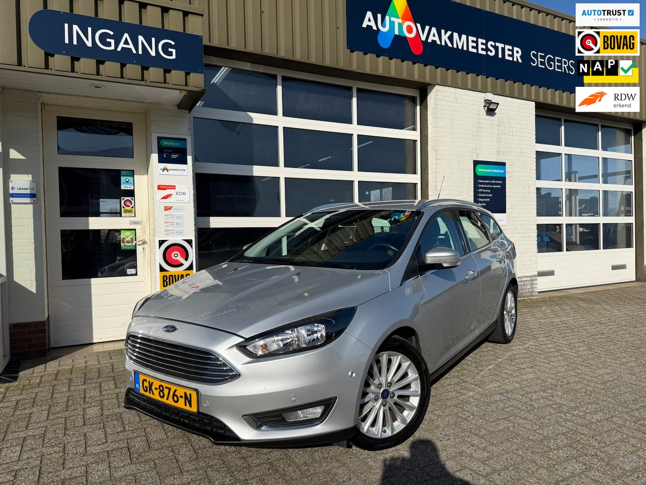 Ford Focus Wagon - 1.0 Titanium Edition|Goed onderhouden| - AutoWereld.nl