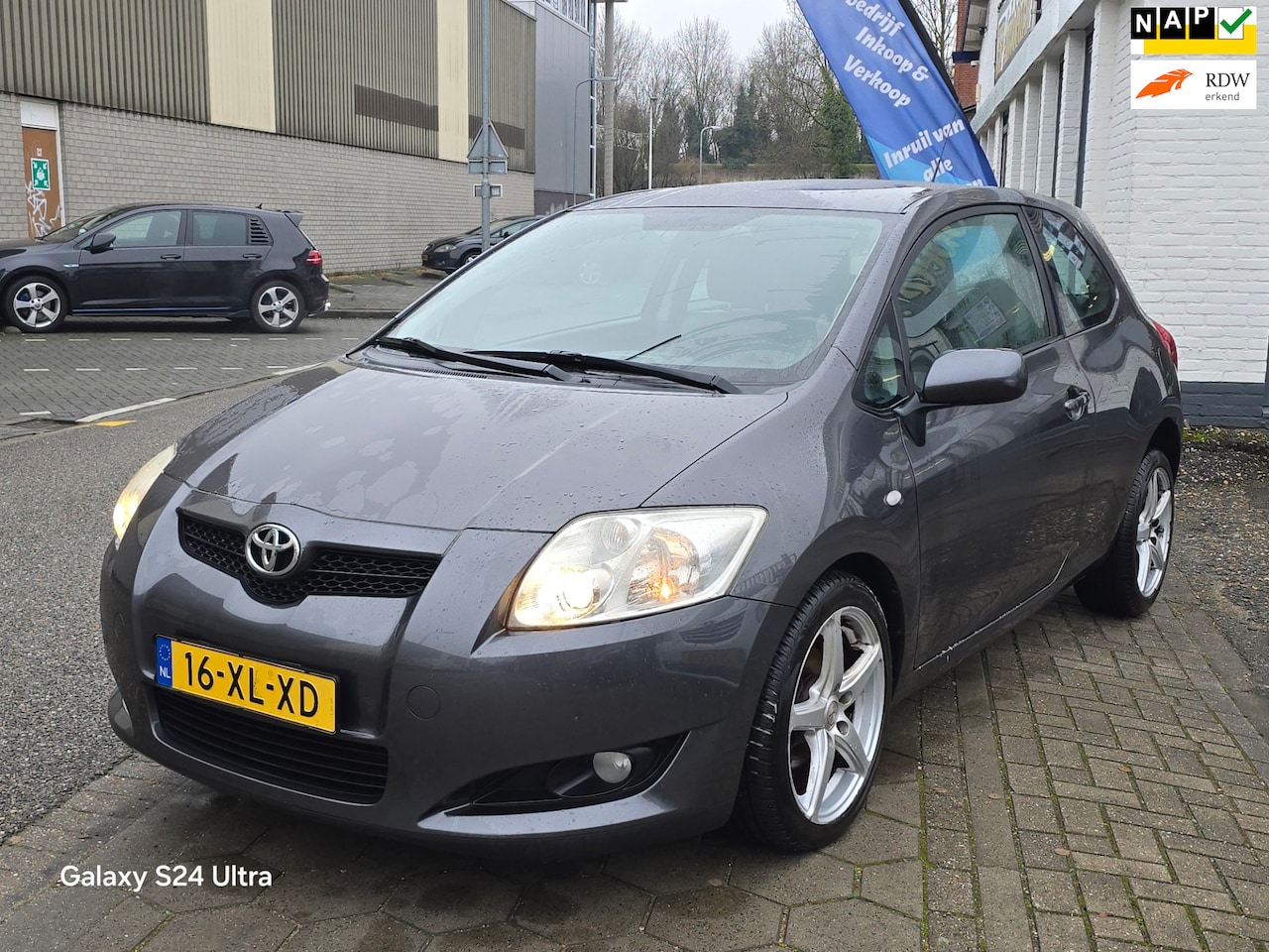 Toyota Auris - 1.4-16V Sol*2e eigenaar*nap*zeer nette auto*leer*velgen*apk*airco*inruil mog!!! - AutoWereld.nl