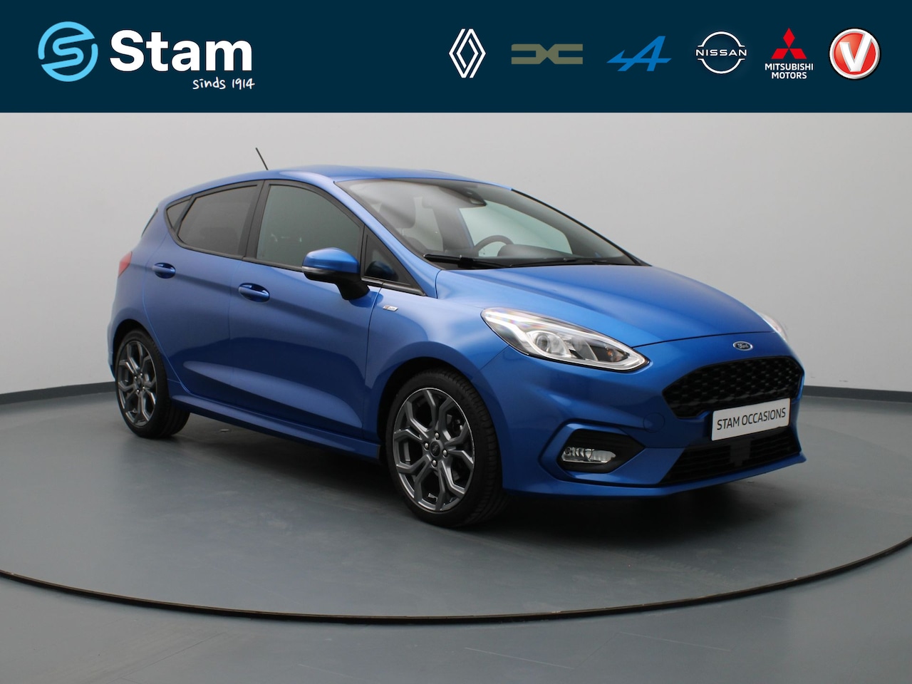 Ford Fiesta - 1.0 EcoBoost ST-Line Cruise | Climate | Navi | Parkeersens. achter - AutoWereld.nl