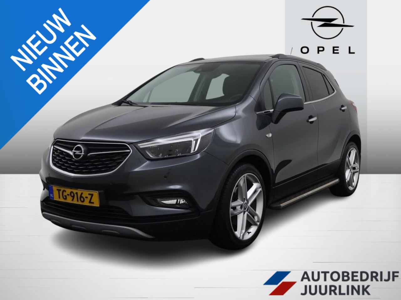 Opel Mokka X - 1.4 Turbo Innovation Cosmo+ Open-dak/Leder/ Trekhaak/Winterpakket/Keyless - AutoWereld.nl