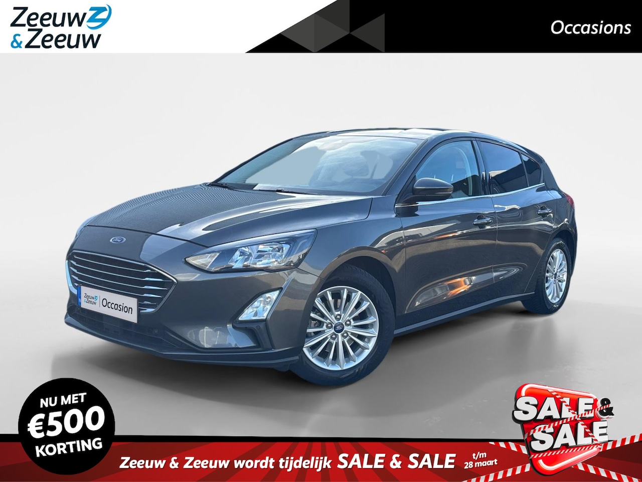 Ford Focus - 1.0 EcoBoost Hybrid Titanium X | 1e Eigenaar | Achteruitrijcamera | Led Koplampen | Naviga - AutoWereld.nl