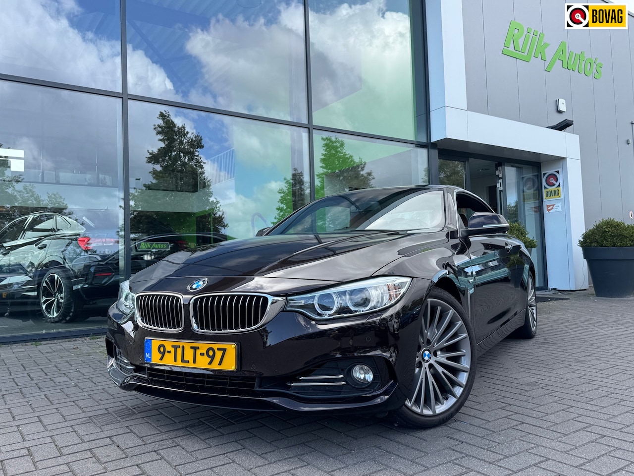 BMW 4-serie Cabrio - 428i High Executive * NL Auto NAP * Stoel + Nek verwarming - AutoWereld.nl