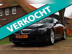BMW 6-serie Cabrio - 645Ci V8 Aut. | Youngtimer | Klepseals V.V. | Navigatie | Xenon | Historie | Cruise | Stoe