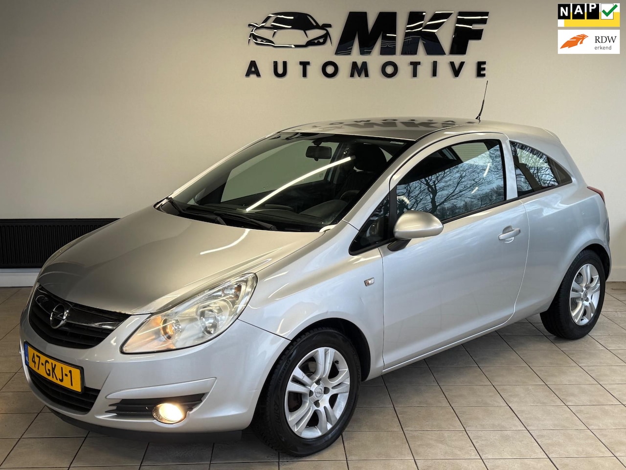 Opel Corsa - 1.4-16V Enjoy 2008 Airco/Elek Pakket/APK/KM NAP! - AutoWereld.nl