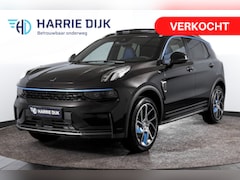 Lynk & Co 01 - 1.5 PHEV 261PK MY23 | Donkere hemel | 360 Camera | 7.4 kWh Boordlader | S/K-panodak | Adap