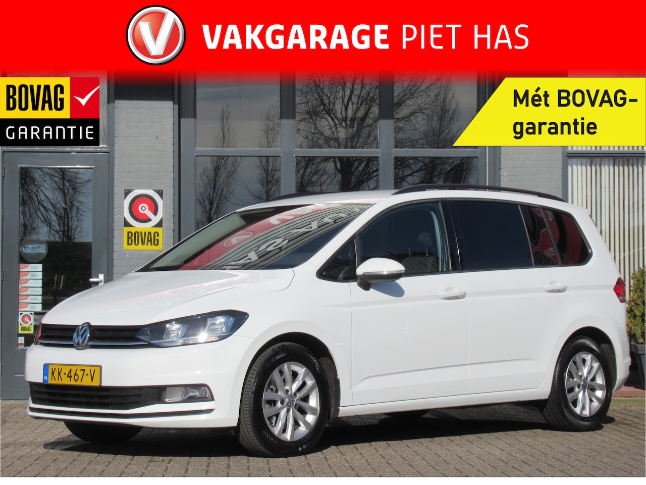 Volkswagen Touran - 1.2 TSI Trendline| 110-PK | Airco | Cruise control | Radio-CD | Incl. BOVAG Garantie | Dag - AutoWereld.nl