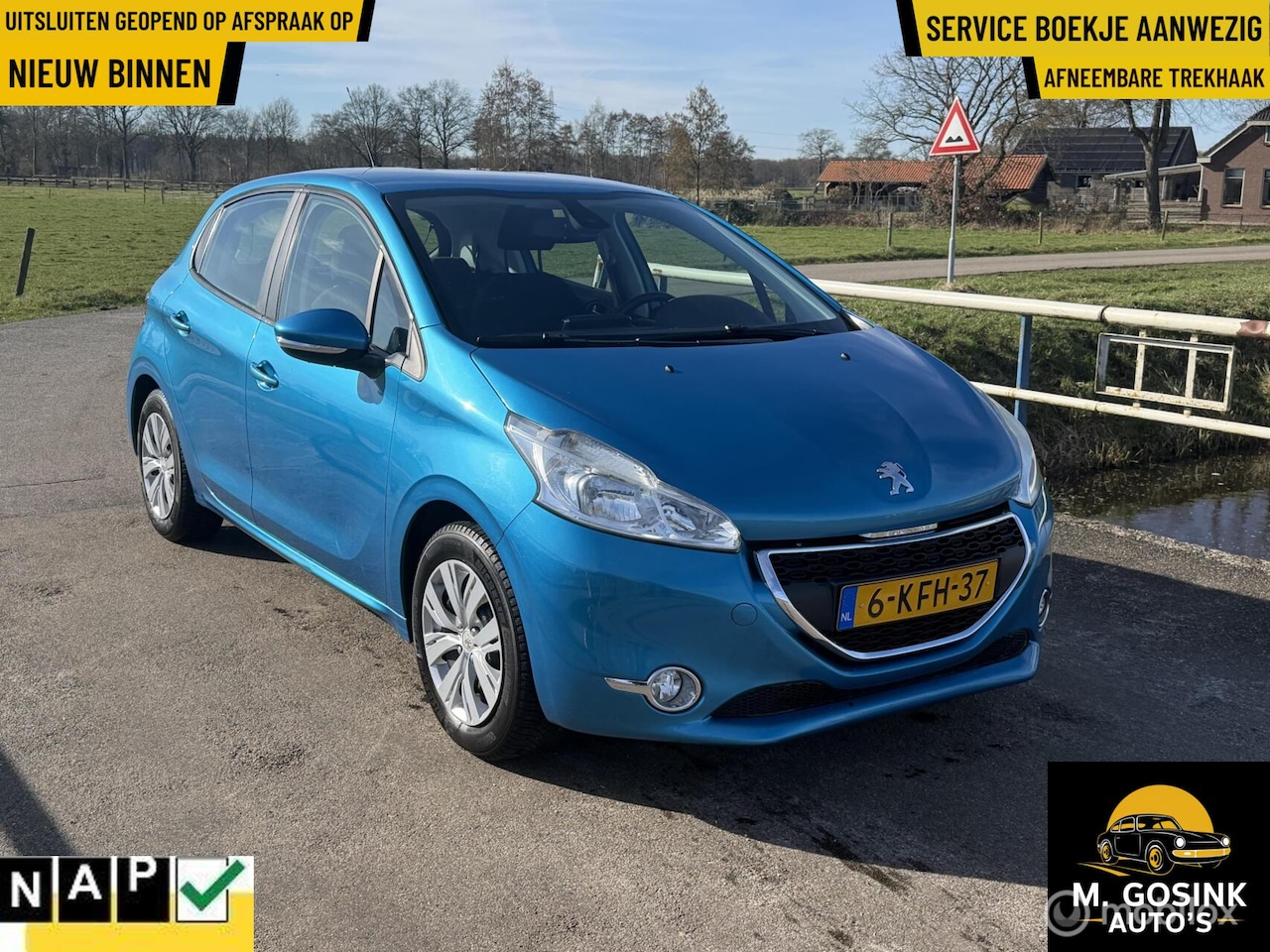 Peugeot 208 - 1.2 .AC.C .PDC .CC .NAVI Trekhaak 91125 Km NAP - AutoWereld.nl