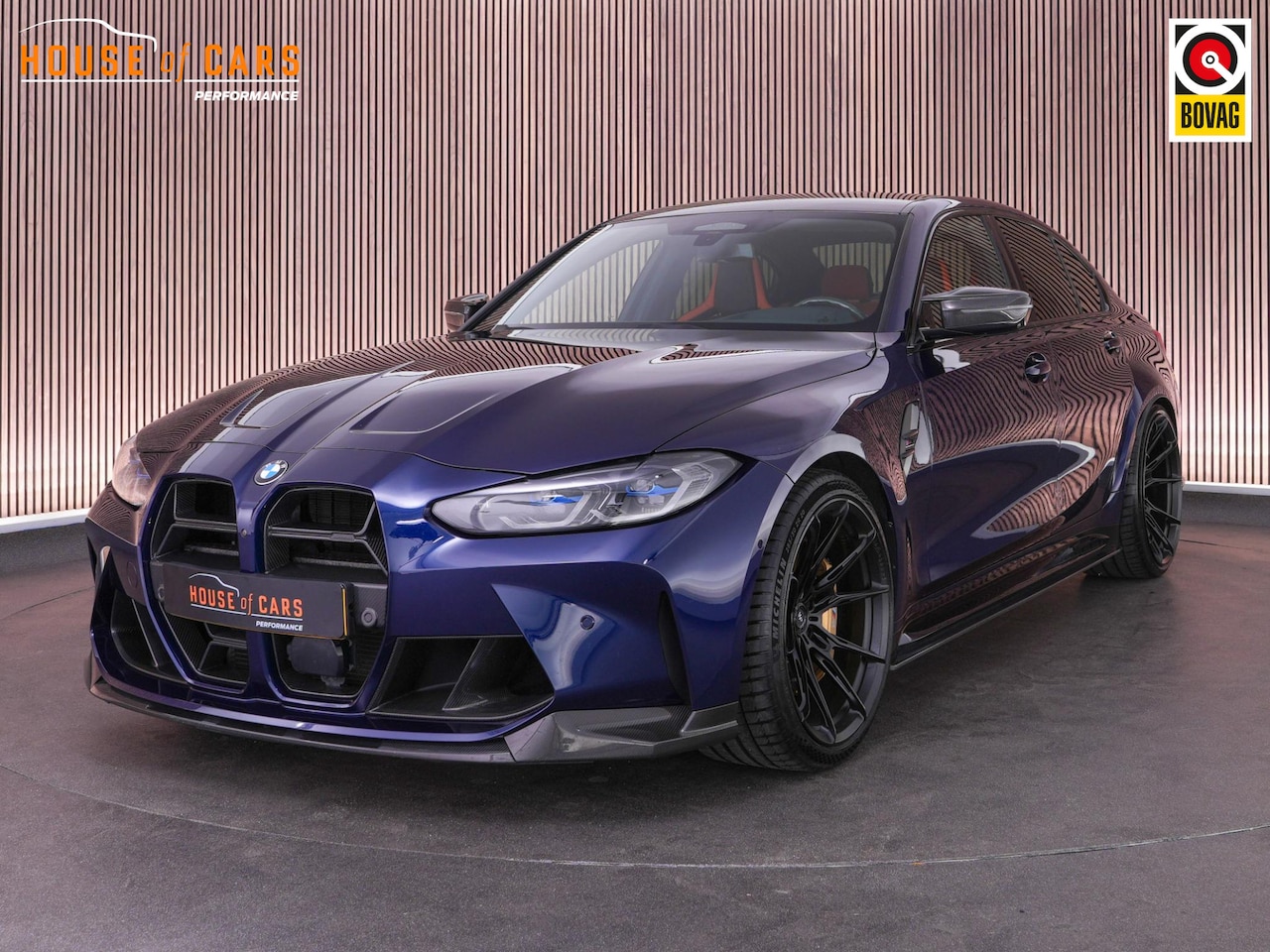 BMW M3 - 3-serie Competition |dealeronderhouden|Org.NL|bucket seats|keramisch|M-race trackpackage|M - AutoWereld.nl