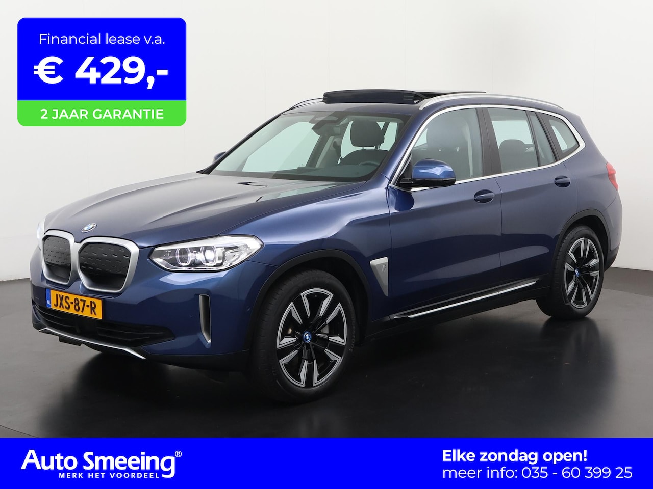 BMW iX3 - 80 kWh | SOH 97% | Panoramadak | Leder | Elektr Aklep | Zondag Open! - AutoWereld.nl