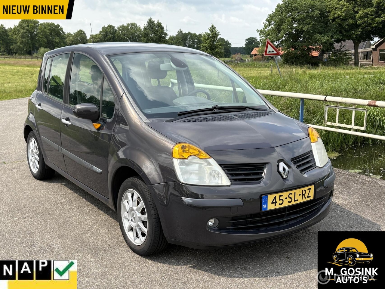 Renault Modus - 1.4-16V Airco Trekhaak 5 Deurs Apk 28-01-27 - AutoWereld.nl