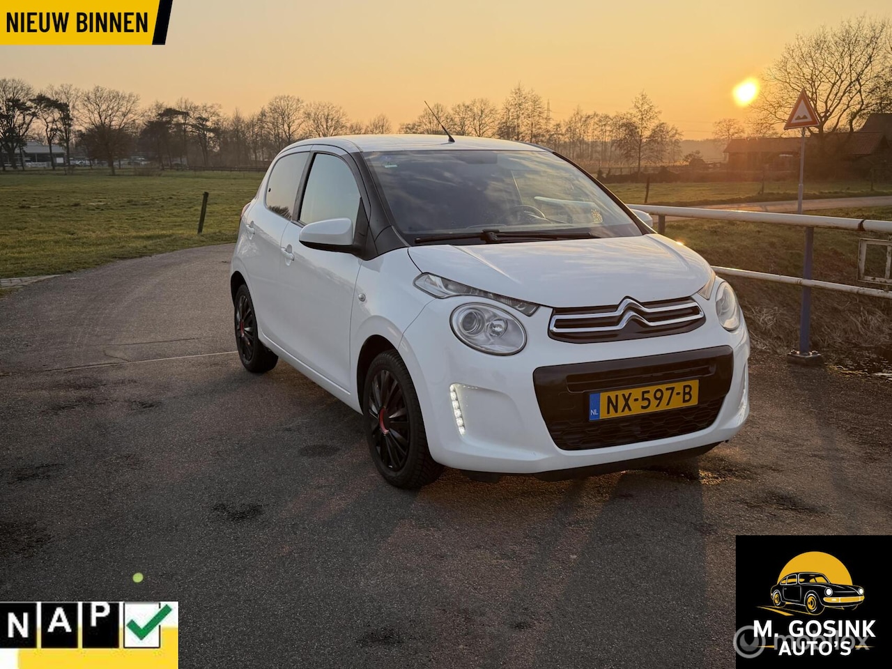 Citroën C1 - 1.0 Cruisecontrol airco 5 Deurs Nap - AutoWereld.nl