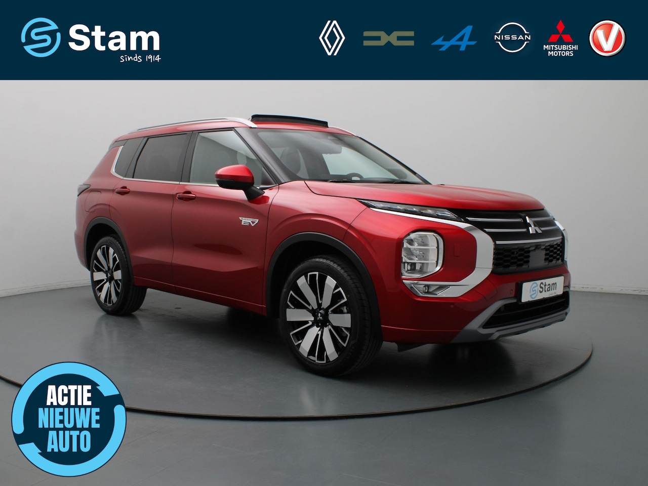 Mitsubishi Outlander - 2.4 PHEV Instyle 306pk Yamaha | Head-Up | 360° Camera | Adapt. Cruise | Stoel-/stuurverw. - AutoWereld.nl