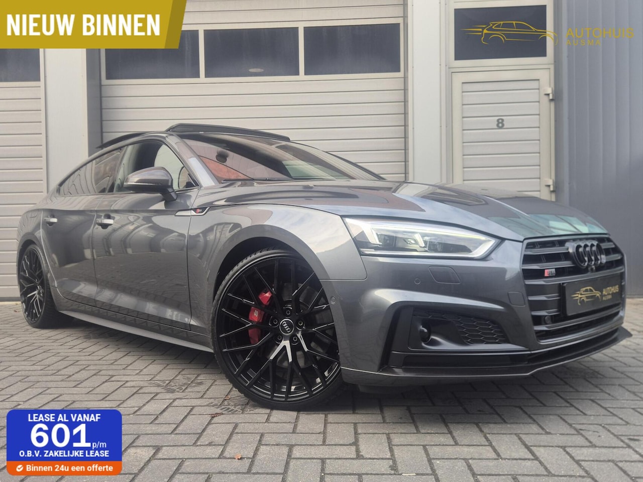 Audi S5 - 3.0 TFSI S5 quattro Virtual/B&O/Pano/RS-Zetels/Trekhaak/Lane/Carplay/Dode/360Camara/Head-U - AutoWereld.nl
