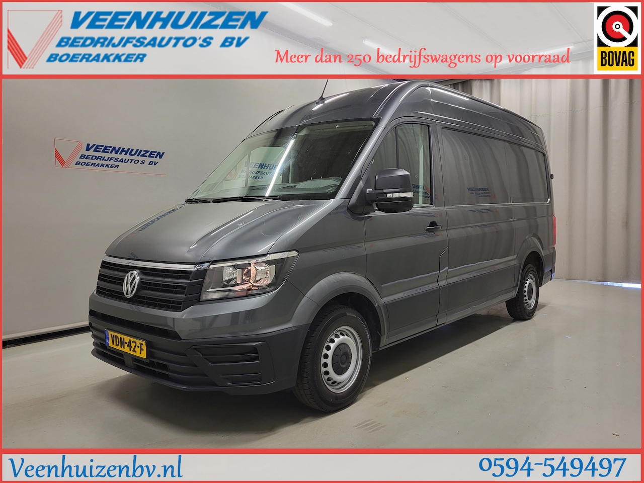 Volkswagen Crafter - 2.0TDI L3/H3 3000kg Trekgewicht Euro 6! - AutoWereld.nl
